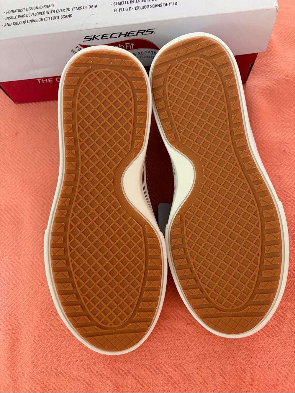 Skechers Red Canvas Low-Top Sneakers - Picture 2 of 3